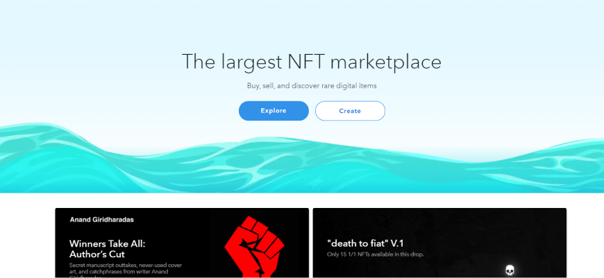 Как бесплатно создать NFT на OpenSea?